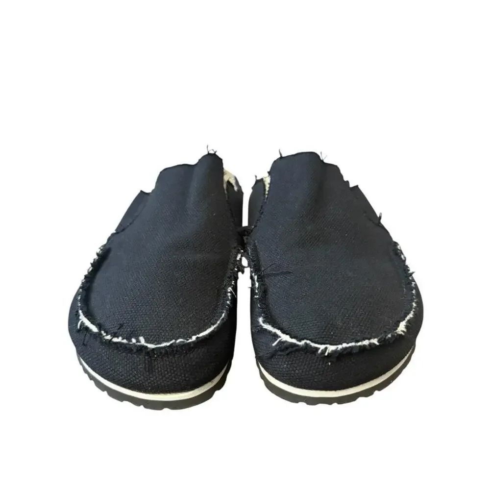 Birki's by Birkenstock Skipper Clog Black Canvas Clog Men size 46 US 13